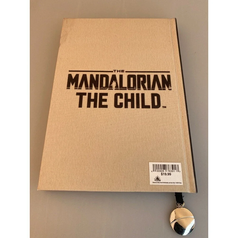 Disney Star Wars: The Mandalorian The Child Yoda Grogu Notebook writing NWT